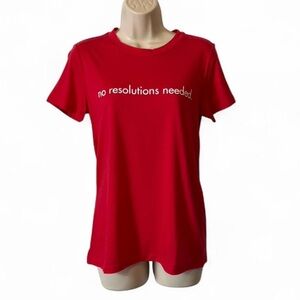“no resolutions needed” Graphic Tee‎